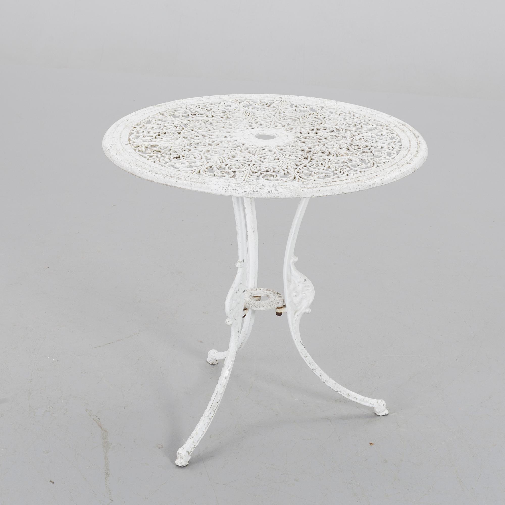 TRÄDGÅRDSMÖBEL, 5 delar, aluminium, samtida.