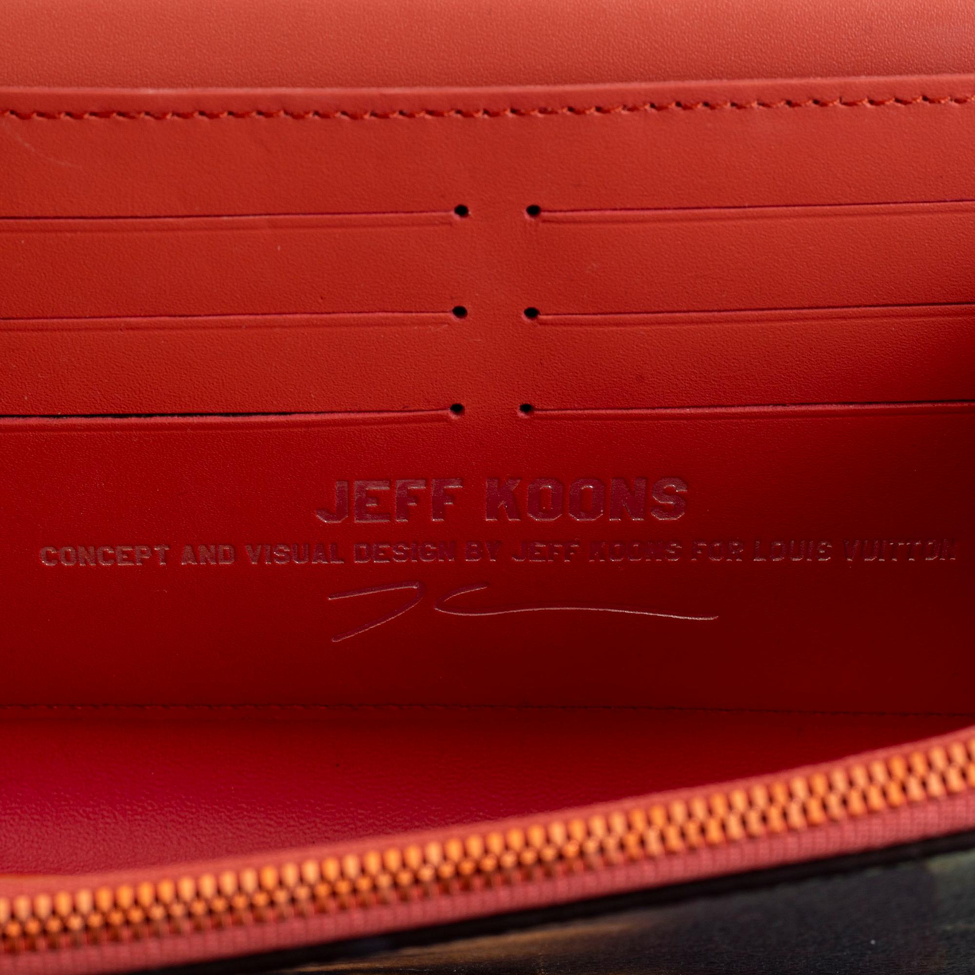 Chain wallet pouchette "Da Vinci Mona-Lisa " from Master collection by Jeff Koons 2017 for Louis Vuitton.