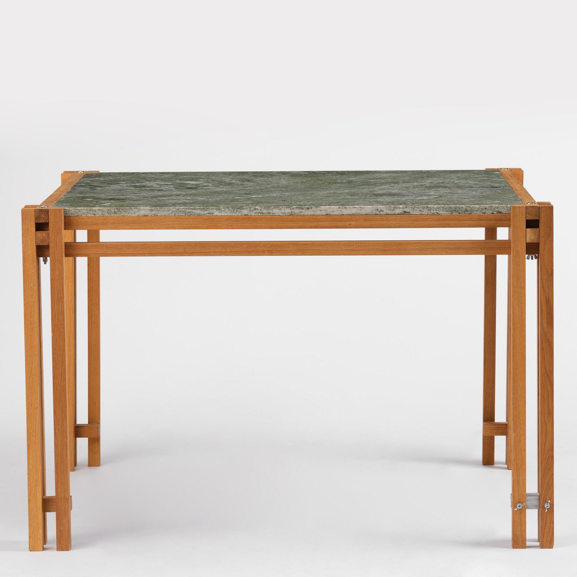 Truls Goldschmidt, bord, unikt, ur "The Swedish Green Series", egen studio, 2024.