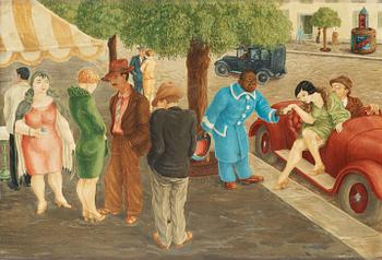 10. Fritz Högberg, Outside Jockey, Paris.
