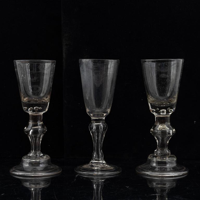 Glas, 15 st, 1700-tal.