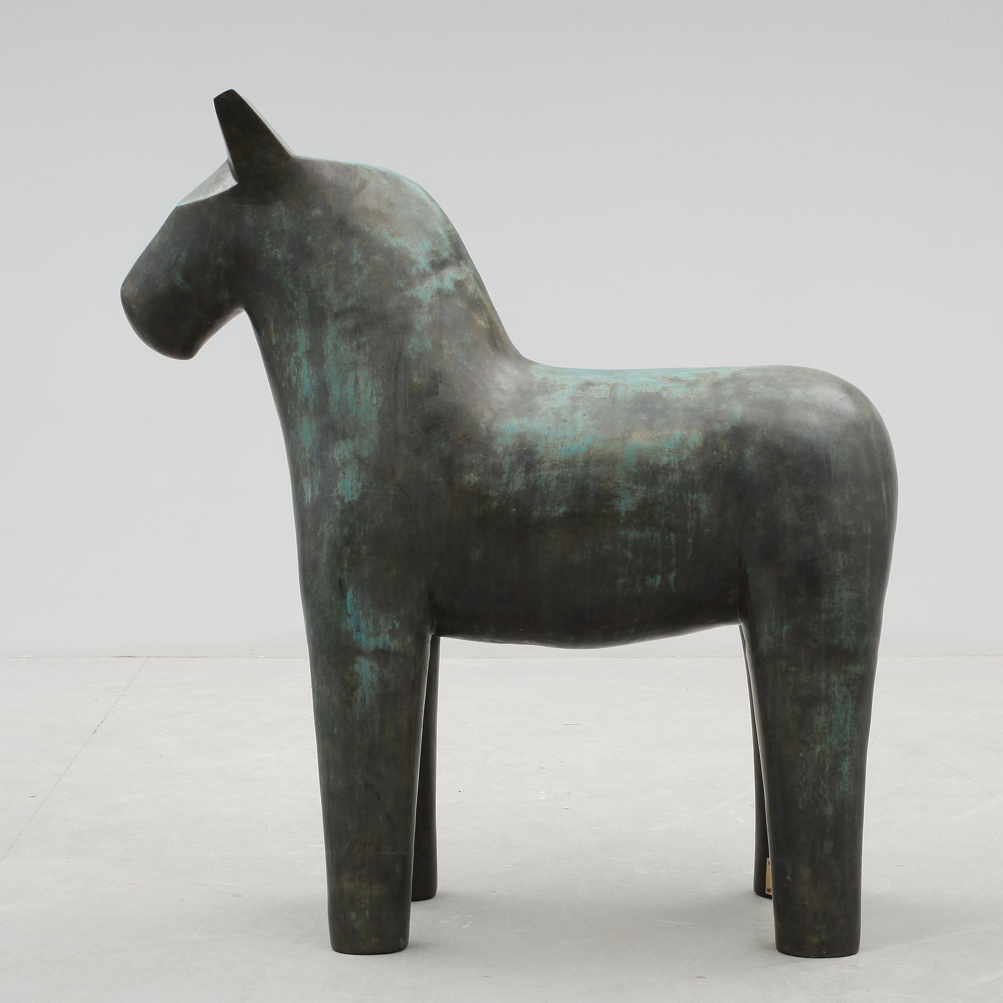 ANDREAS WARGENBRANT, skulptur, brons, skyltmärkt W, numrerad 14/50.