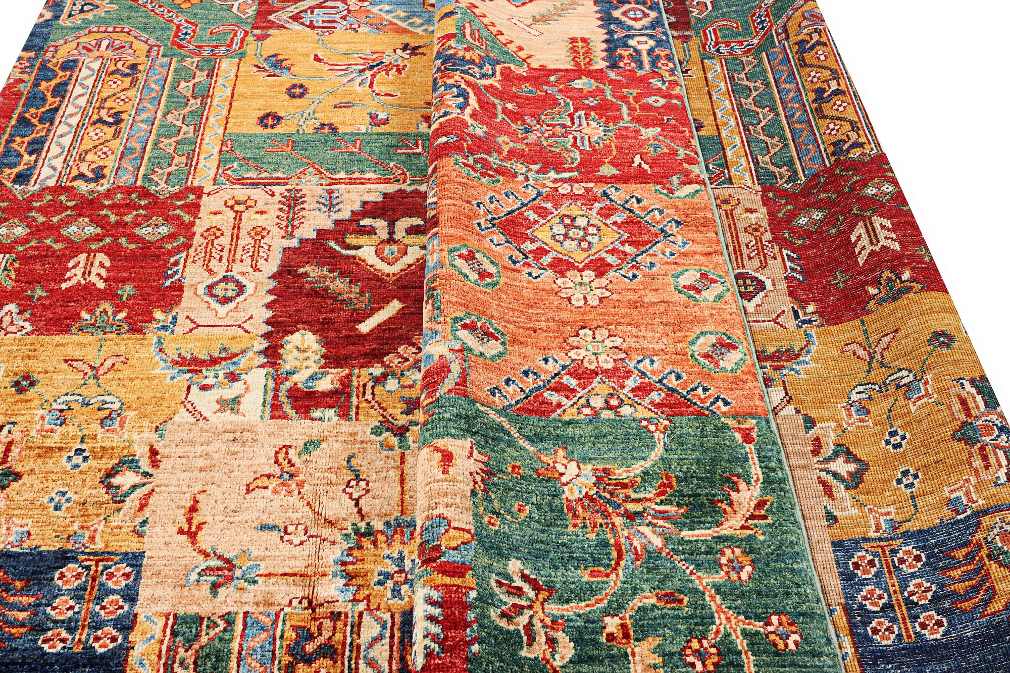 A Kazak carpet, c. 296 x 209 cm.