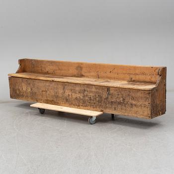 A 19th century bench.