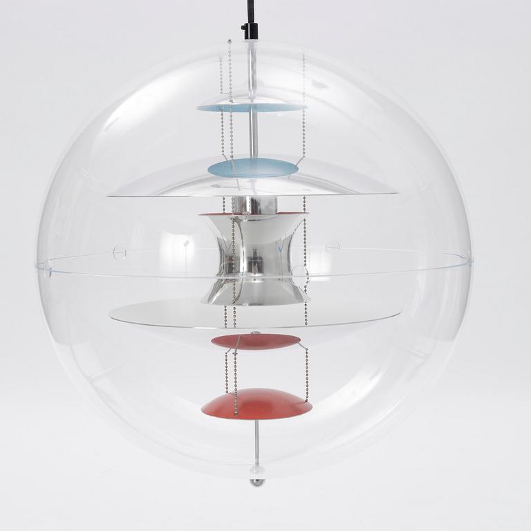Verner Panton, taklampa, "VP Globe", Frandsen Lighting, Danmark.