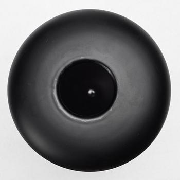 Anne Nilsson, a glass vase with cover, Kosta Boda, Sweden, limited ed 2/30.