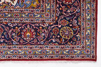 Rug, Kashan, approx. 395 x 295 cm.