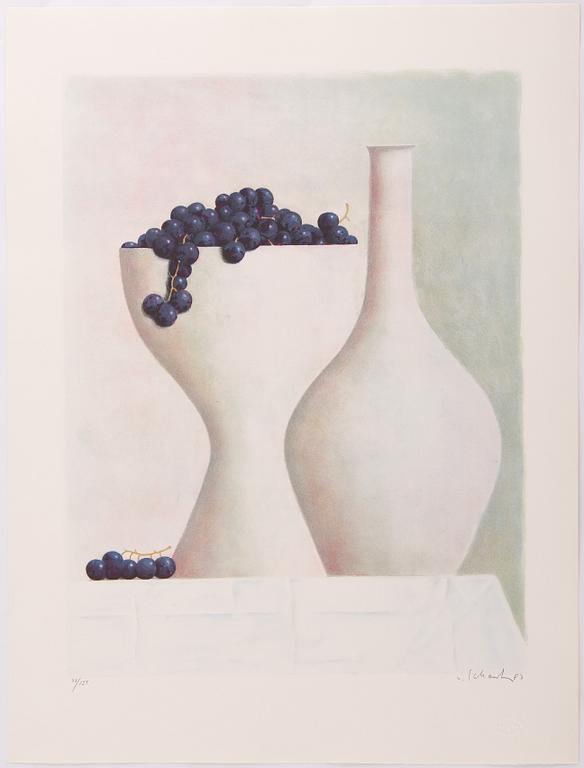 PHILIP VON SCHANTZ, lithograph in colours, 1987, signed and numbered 78/125.