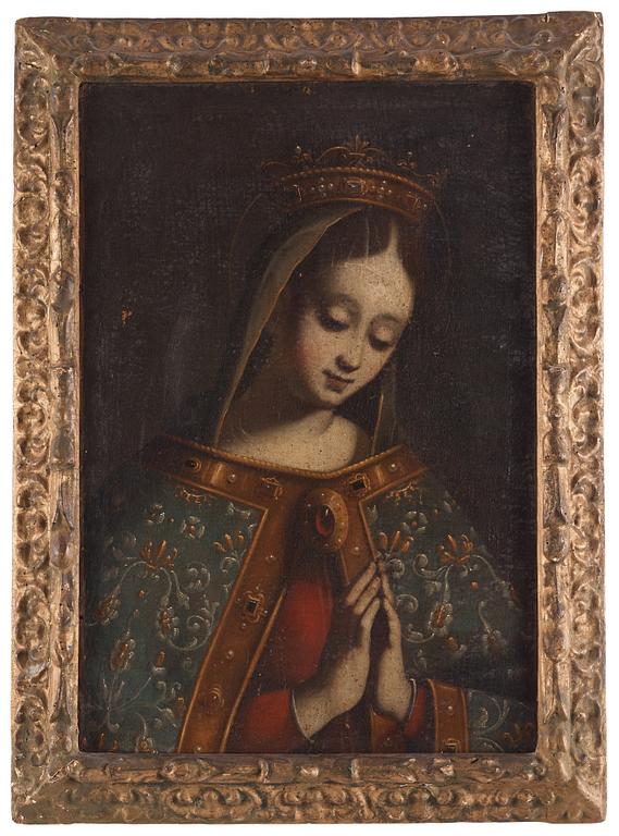 Giovanni Battista Salvi da Sassoferrato Hans efterföljd, Madonna.
