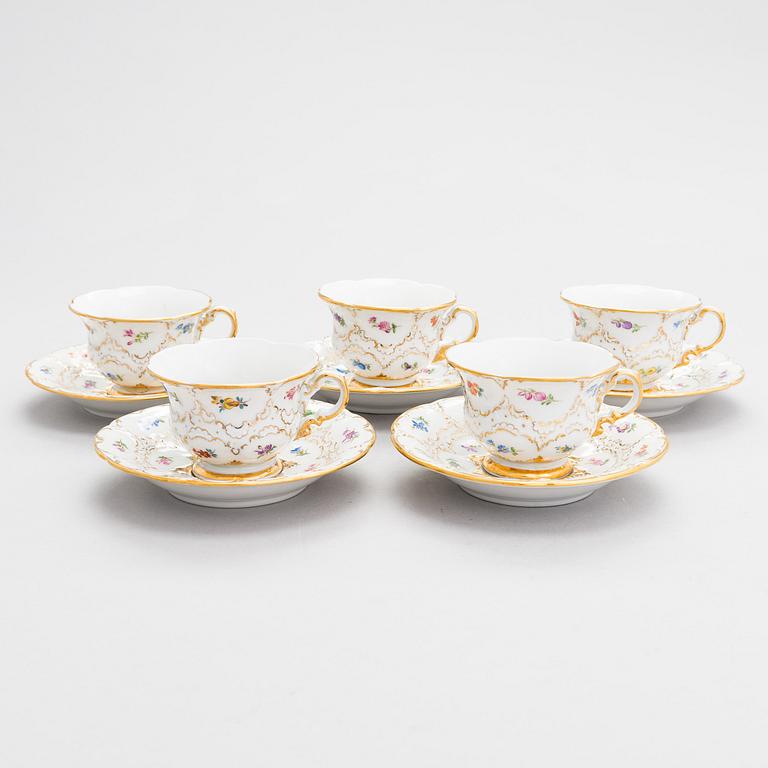 Meissen, kaffeservice, 8 delar, 1930/40-tal.