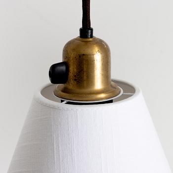 Cebe, a pair of model "3726" wall lamps, Svalöv, 1940s.