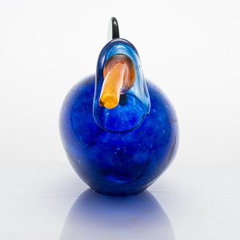 Oiva Toikka, A 'Kiikkuri' bird signed Oiva Toikka Nuutajärvi Notsjö.