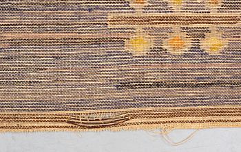 Märta Måås-Fjetterström, a drape, "Blåklockan", flat weave, ca 248 x 151,5-153 cm, signed MMF.