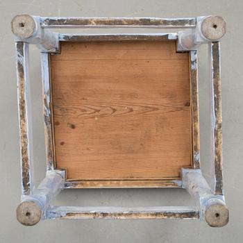 STOLAR, 5 stycken, provinsarbeten i barock, 1700-/1800-tal.