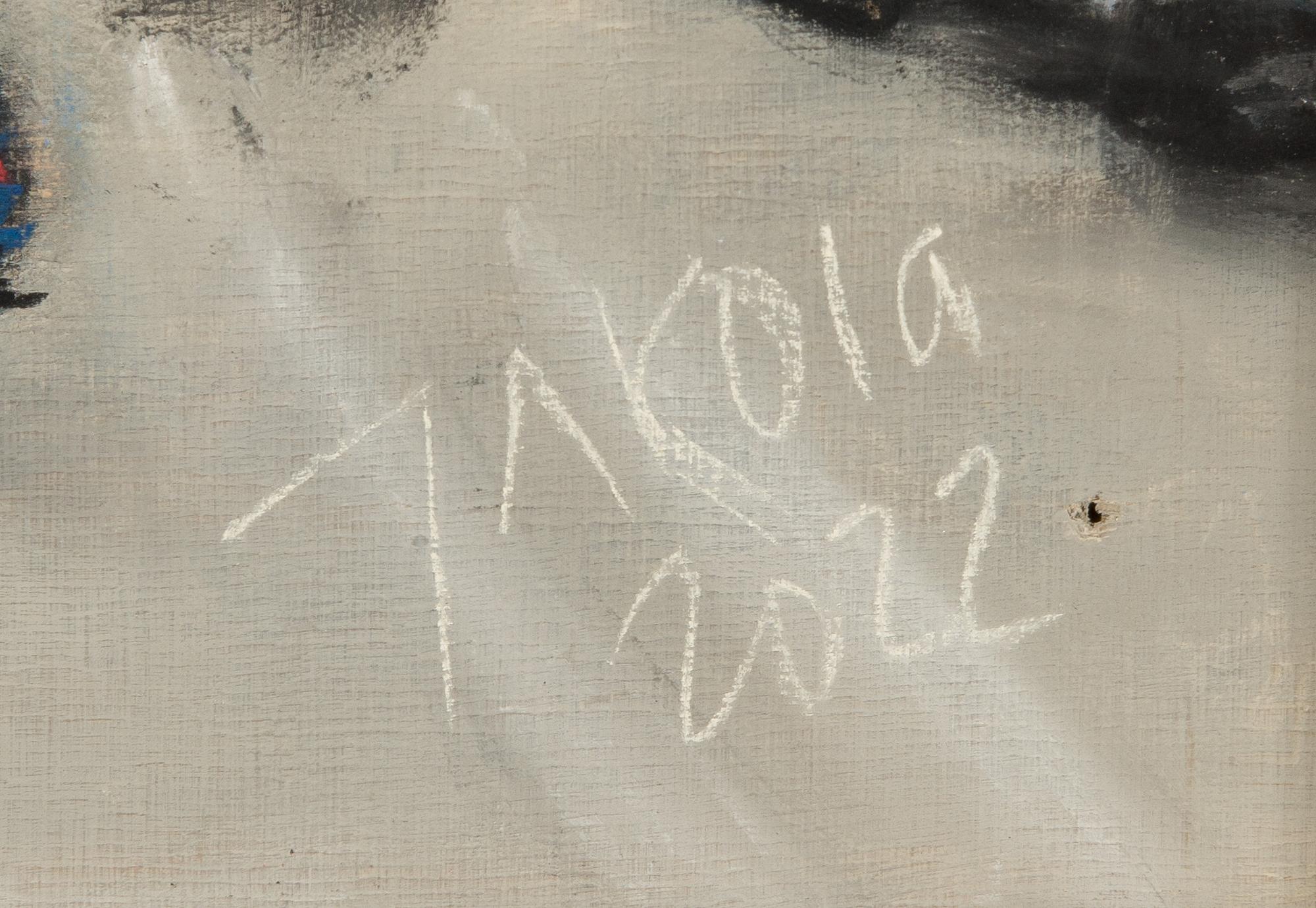 Timo Jakola,  pastel, signed and dated 2022.