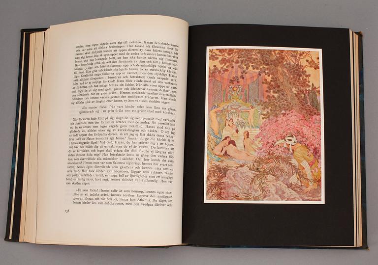 BOKVERK, vol I-IV, "Tusen och en natt", Stockholm 1927.