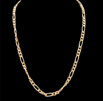 Halsband 18K guld Arezzo Italien.