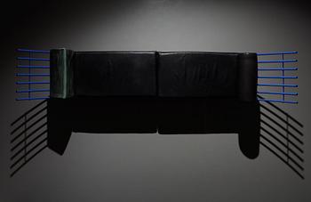 Jonas Bohlin, a 'Concav' chaise longue, Källemo, Sweden ca 1985.