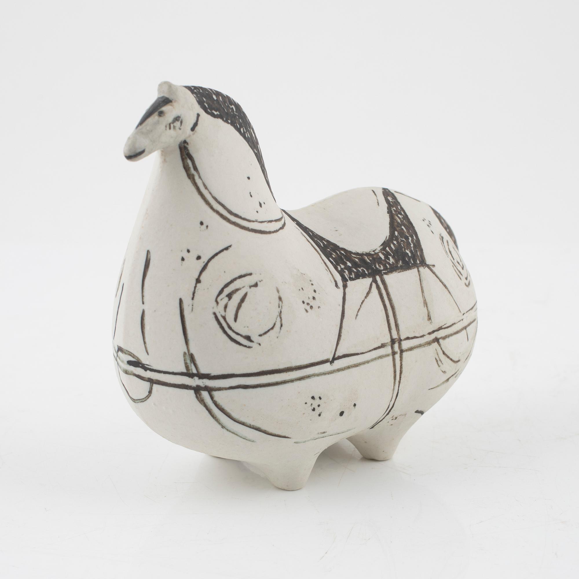 Stig Lindberg, figurin, "Springare", Gustavsbergs studio.