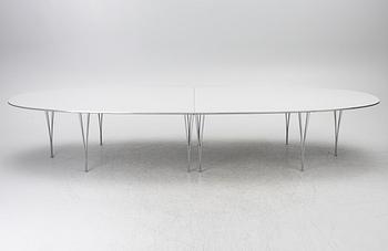 Bruno Mathsson, & Piet Hein, conference table, "Superellipse", Fritz Hansen, Denmark.