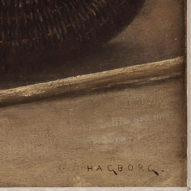 August Hagborg, On the beach in Brittany.