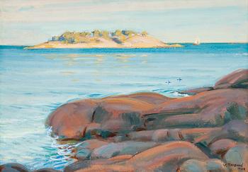 442. Verner Thomé, VIEW FROM ARCHIPELAGO.