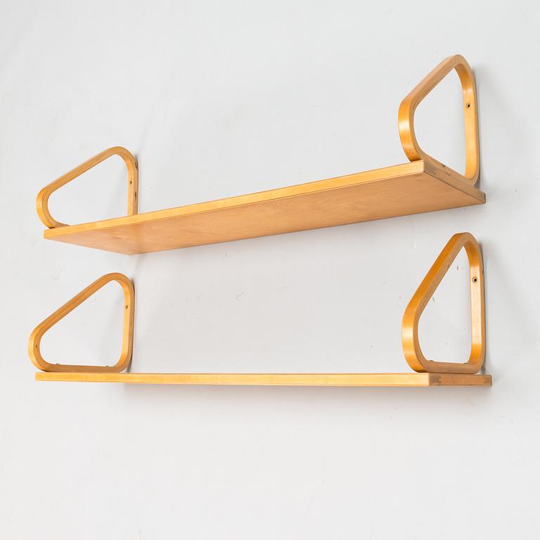 Alvar Aalto,  Two mid 20th Century '112B' shelves for Artek.