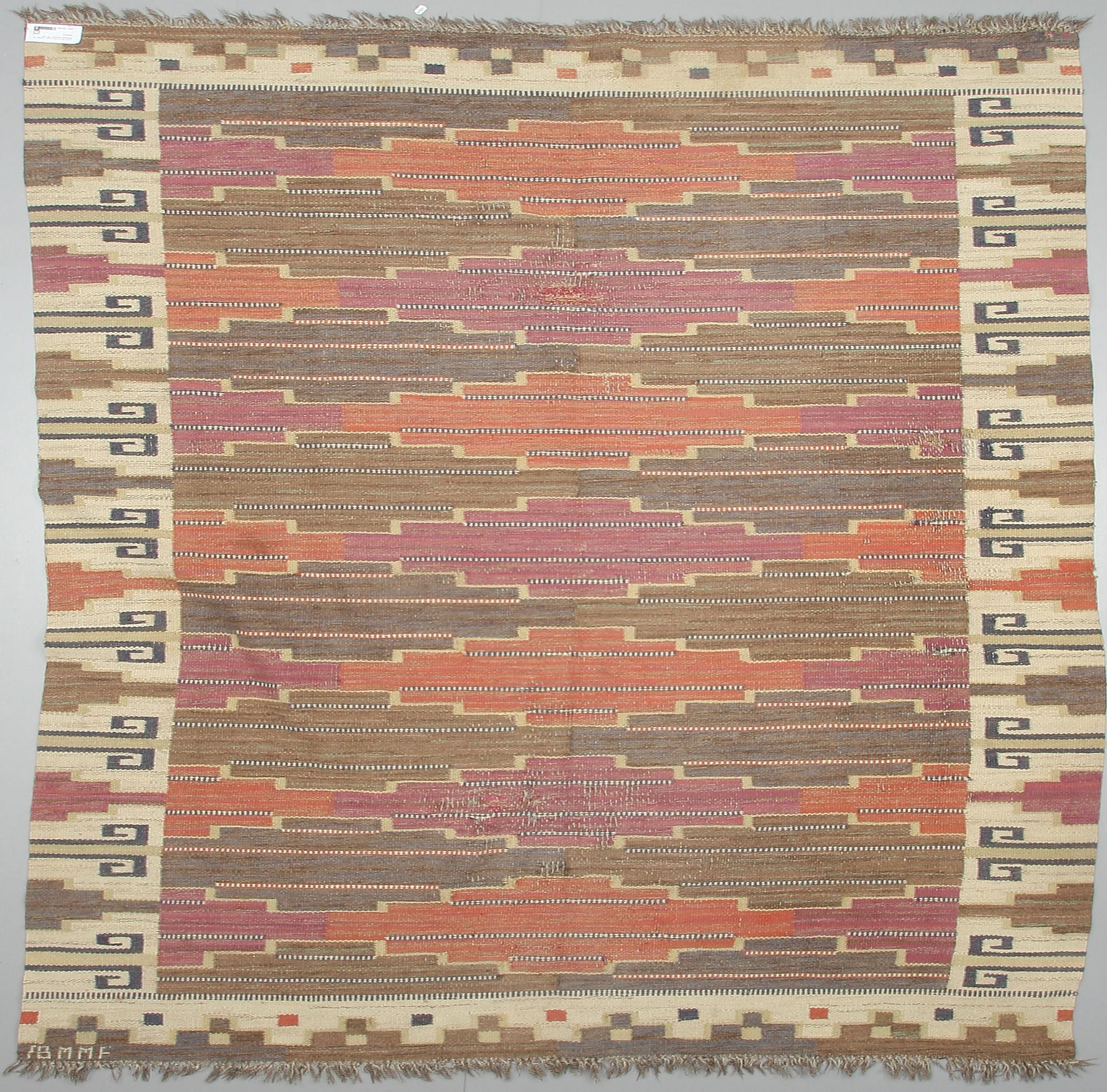 MATTA, "Bruna heden", AB MMF, AB Märta Måås-Fjetterström. 196 x 305.