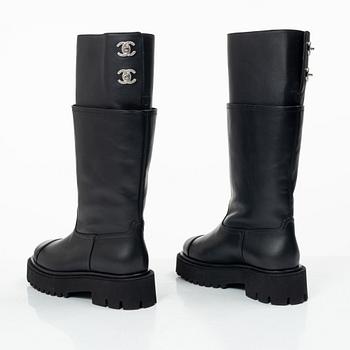 Chanel, Boots, storlek 36 1/2 C.