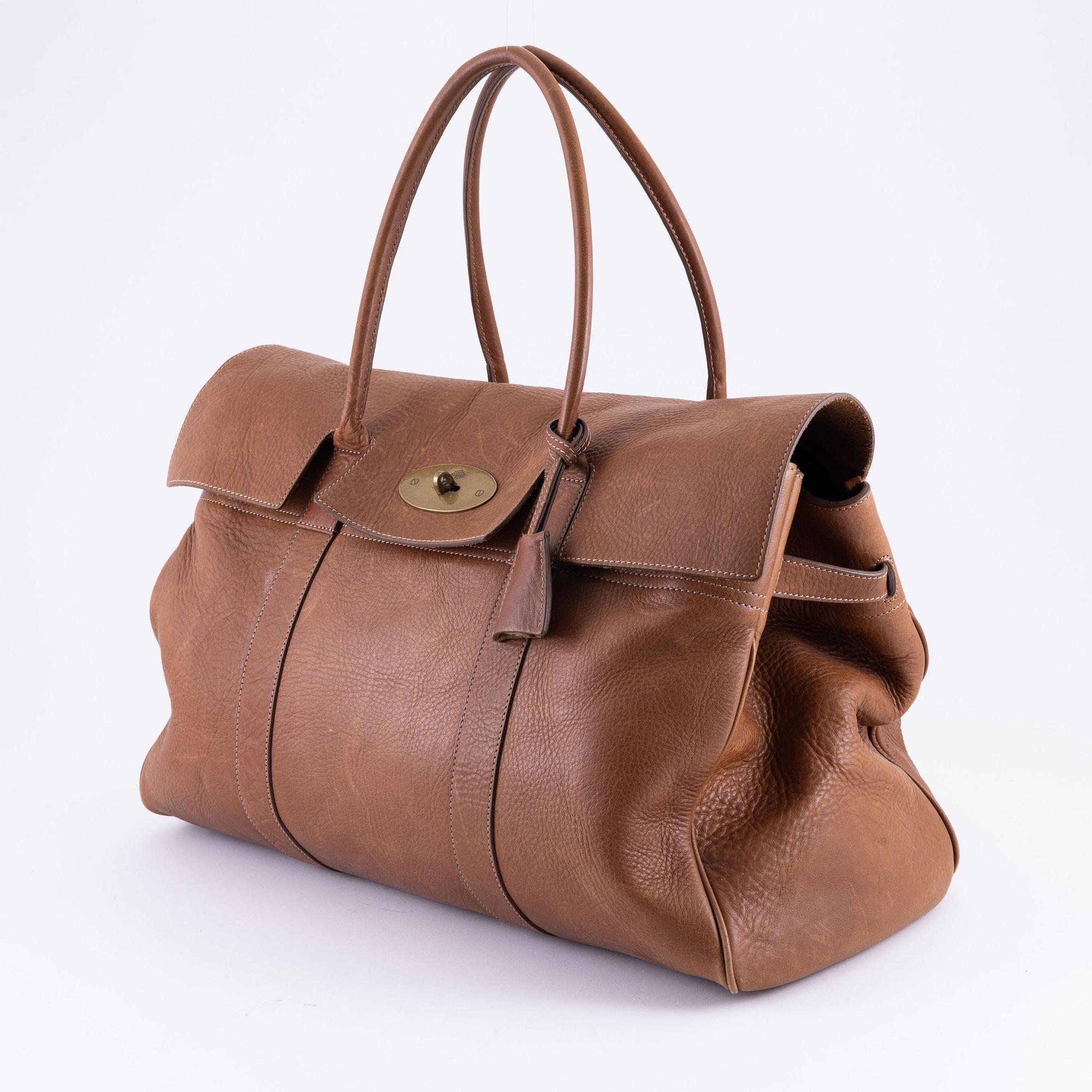 Mulberry an oak darwin leather Piccadilly handbag. Bukowskis