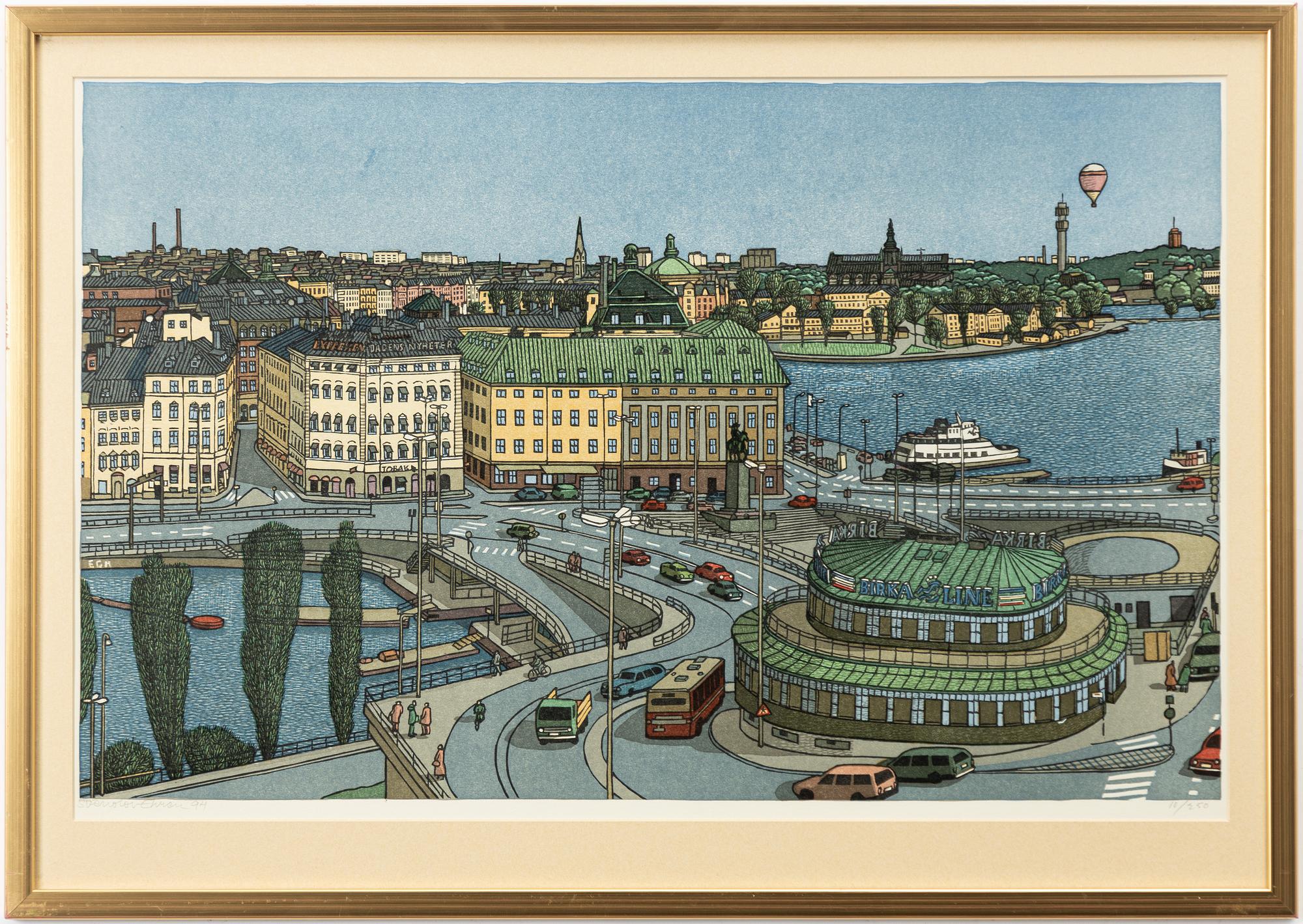 Svenolov Ehrén, Slussen, Stockholm.