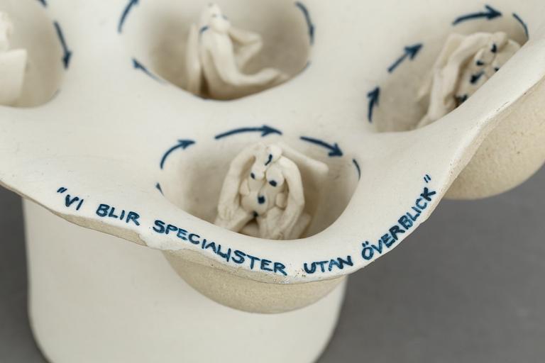 BRITT-INGRID "BIP" PERSSON, skulptur, stengods, signerad BIP.