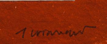 JAMES COIGNARD, carborundumetsning, signerad och numrerad 17/40.