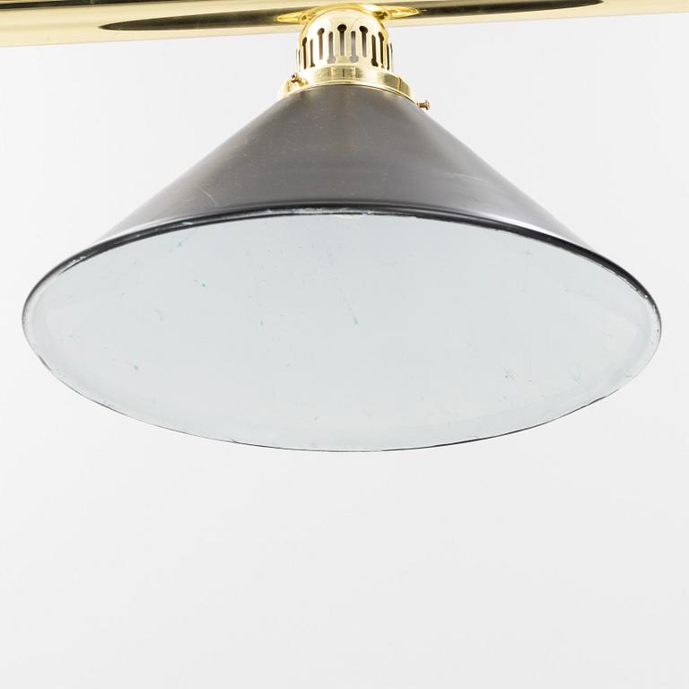 Biljardbelysning, 1900-tal.