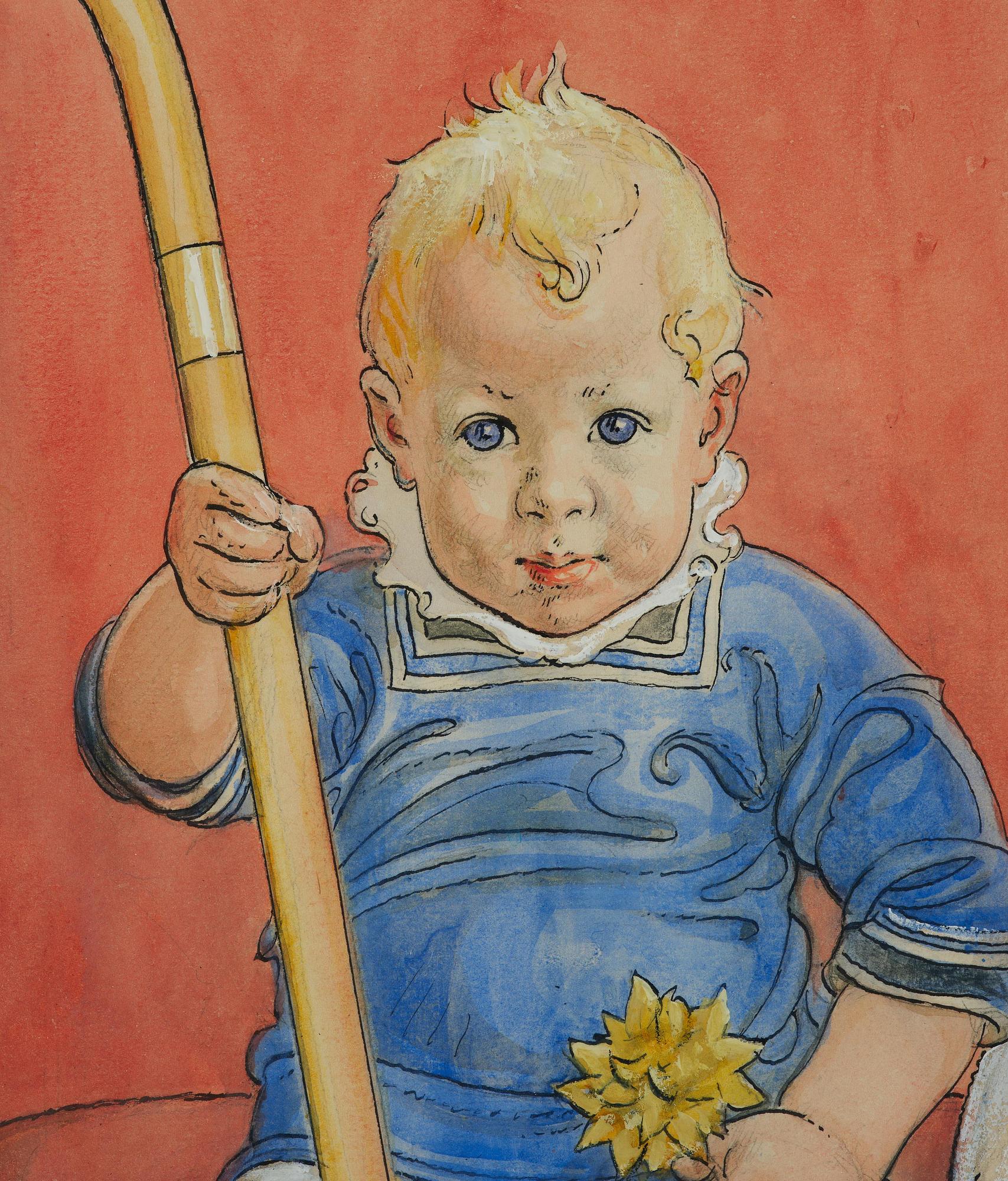 Carl Larsson, "Gunnar".