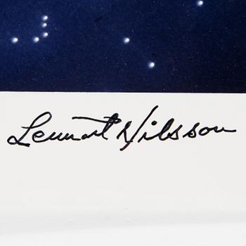 LENNART NILSSON, cibachrome, signed and numbered 7/10, on verso also signed by Gillis Häägg.