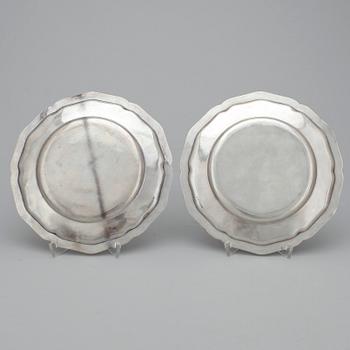 FAT, ett par, silver, K. Anderson, Stockholm 1915. Totvikt ca 340 gram.