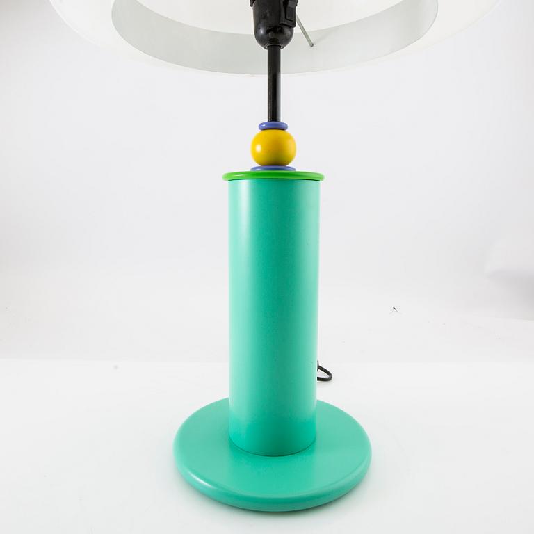 Olle Andersson bordslampa "Memphis" för Belysia AB Sweden 1980-tal.