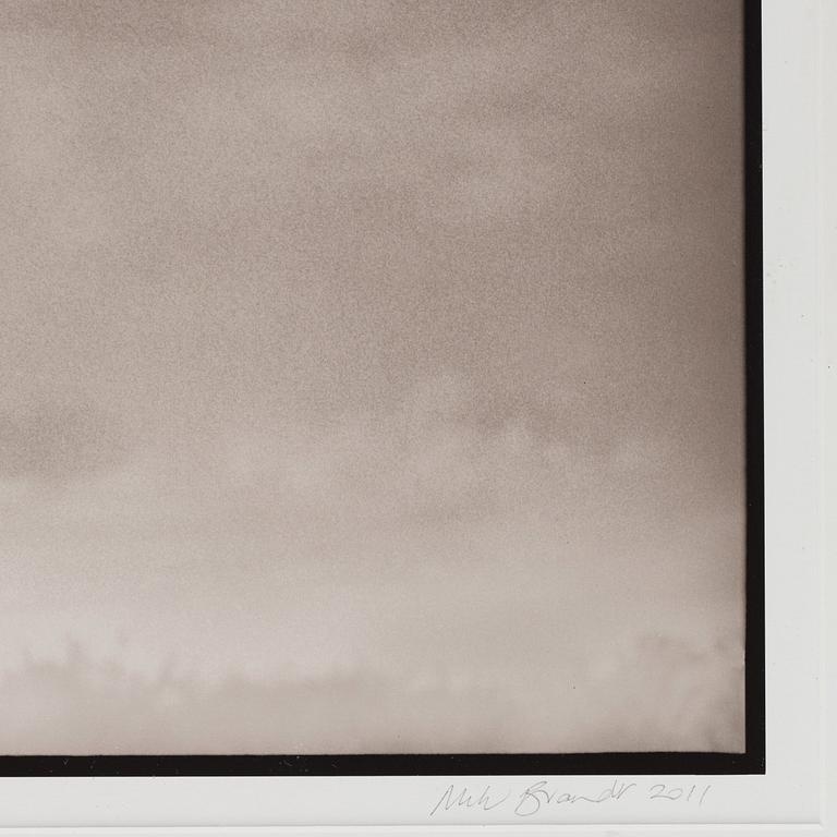 Nick Brandt, "Elephant Against Sky, Amboseli 2011".