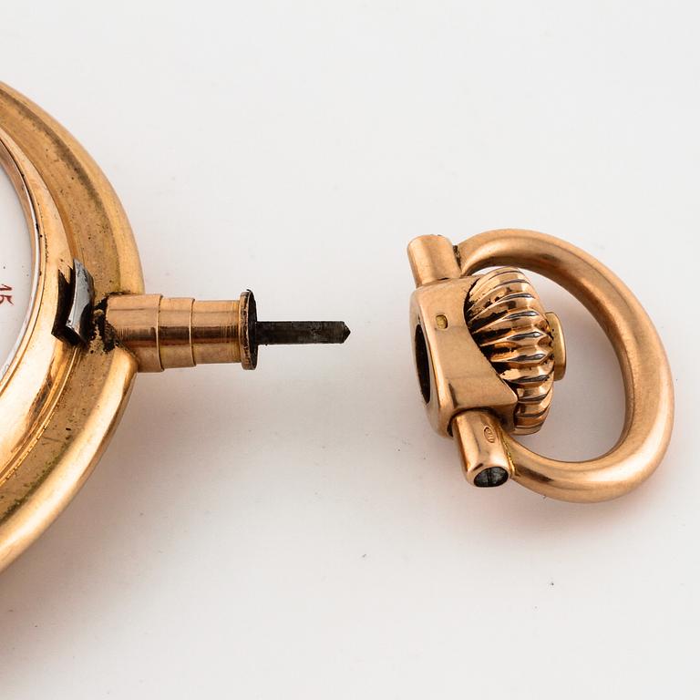 IWC, pocket watch, savonette, 56 mm.