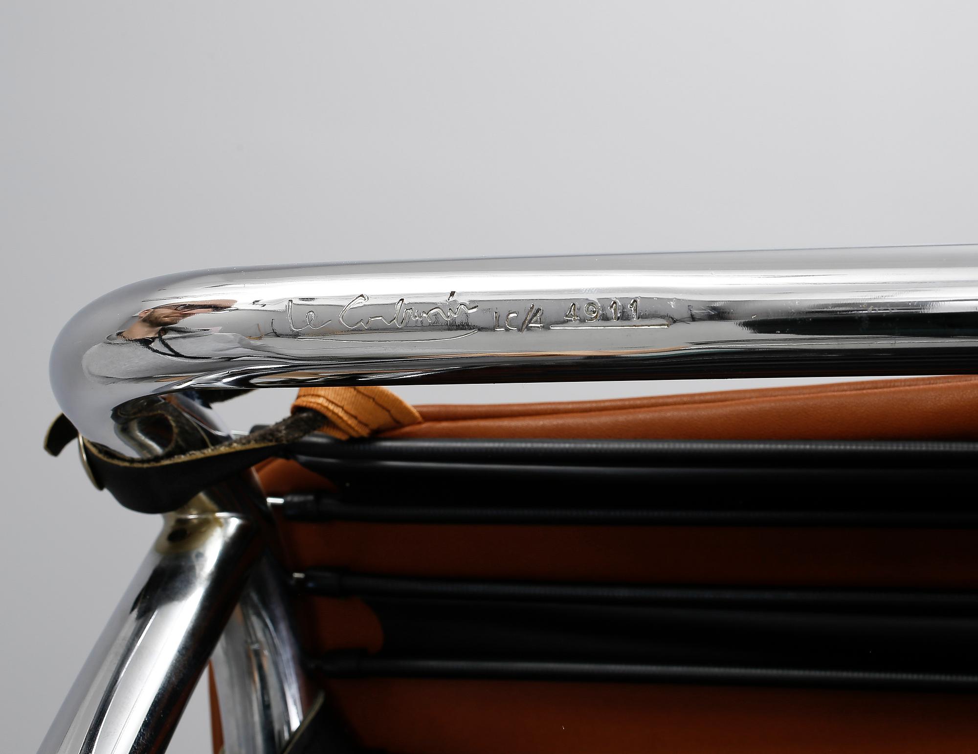 VILSTOL, Le Corbusier, Pierre Jeanneret & Charlotte Perriand, "LC-4", Cassina, Italien.