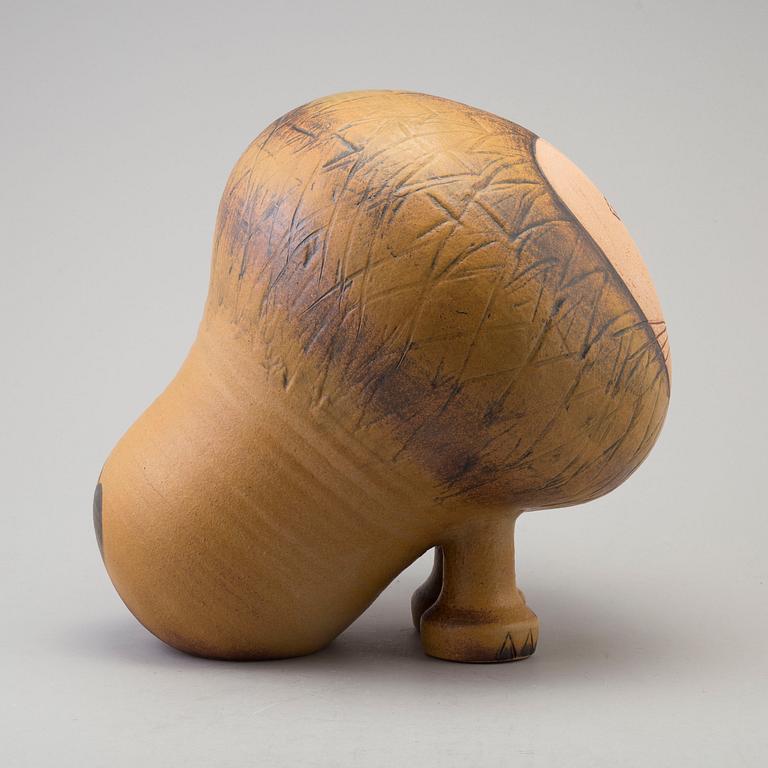 LISA LARSON, skulptur, "Lejon Maxi" stengods, K-Studion, Gustavsberg.