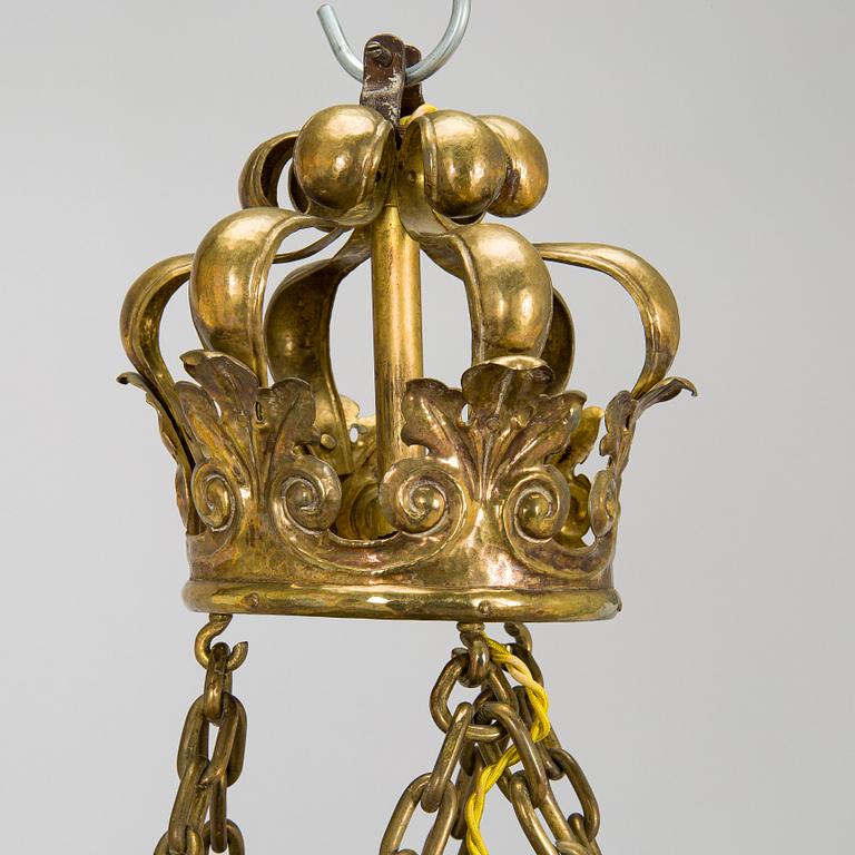 Kattokruunu, 1900-luvun alku.