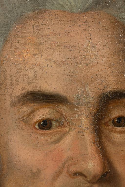 Okänd konstnär, 1700-tal, Porträtt av en präst.