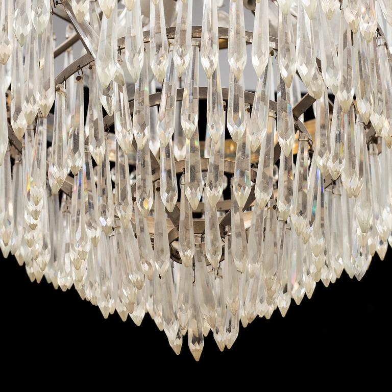 An early 20th century chandelier.