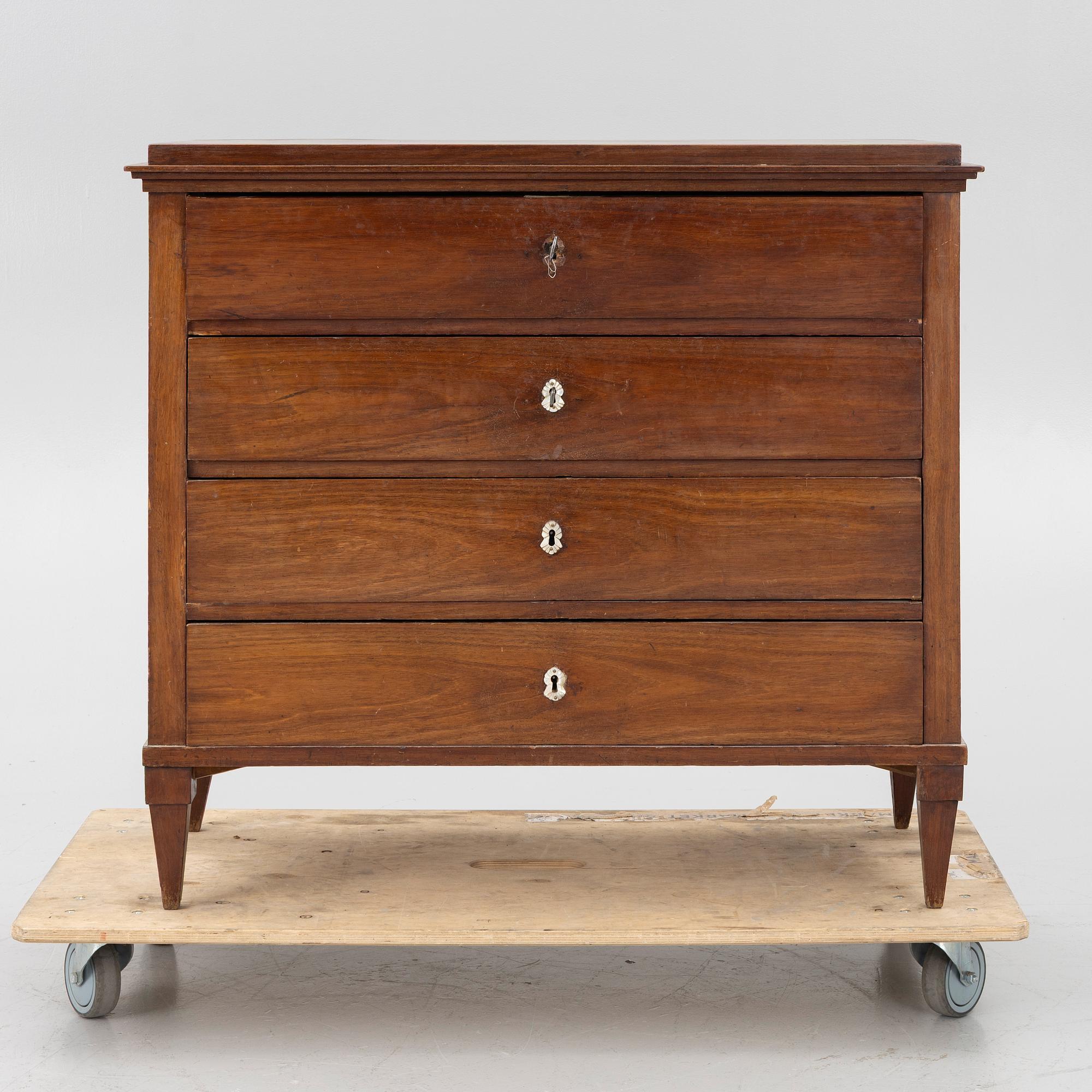 Skrivbyrå, Sverige, 1800-talets början. Empire.