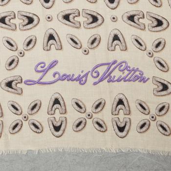 Louis Vuitton, a cashmere and silk mix scarf.