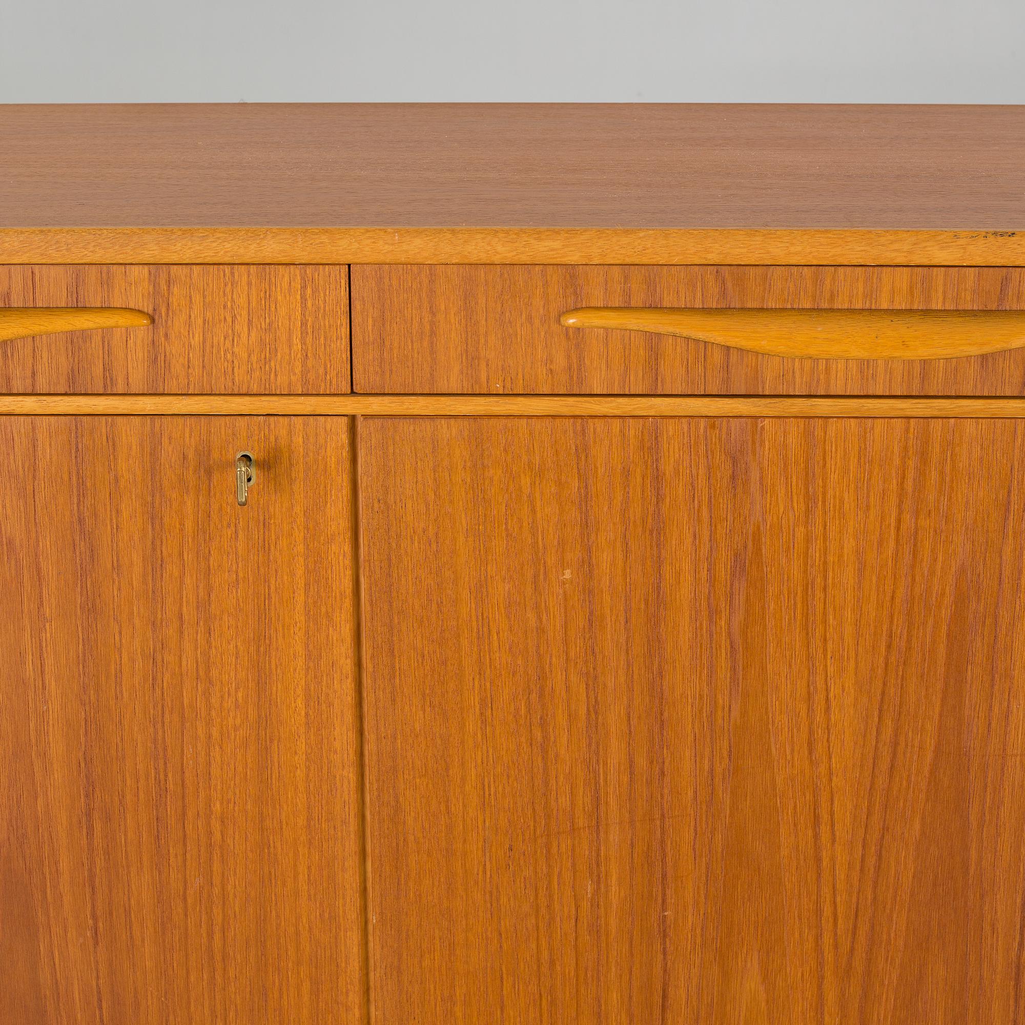 A sideboard, third quarter of the 20th century.