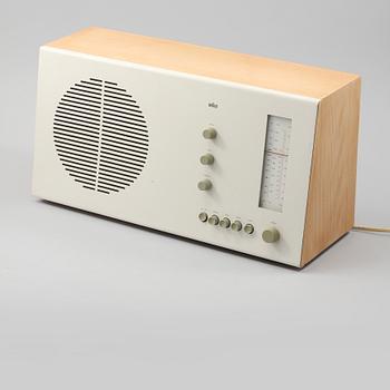 RADIO, "RT 20", Dieter Rams för  Braun, modellen formgiven 1963.