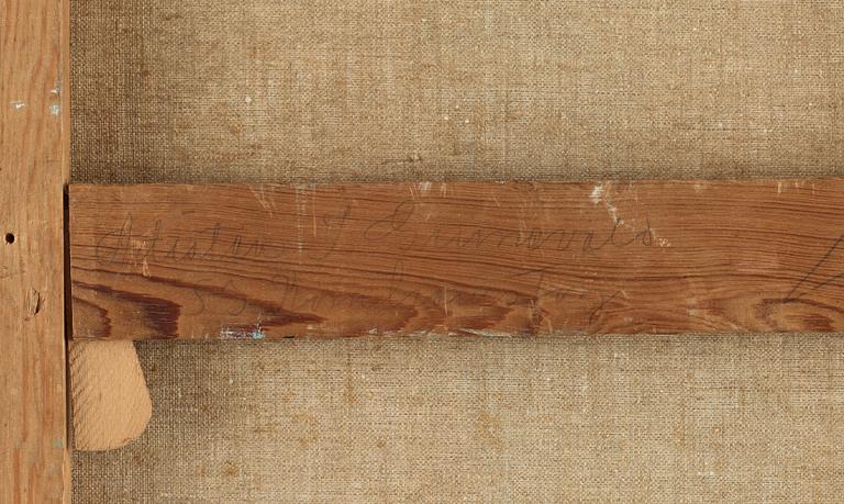 Sigrid Hjertén, "Det blå lokomotivet" (The Blue Locomotive).